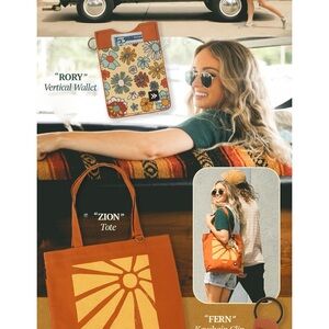 The Dreaming Out loud X Thread Wallets Collab Zion Utility Tote Bag Retro